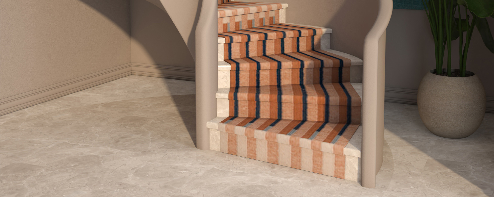 How to Use Rugs to Make the Staircase Safe for Kids?